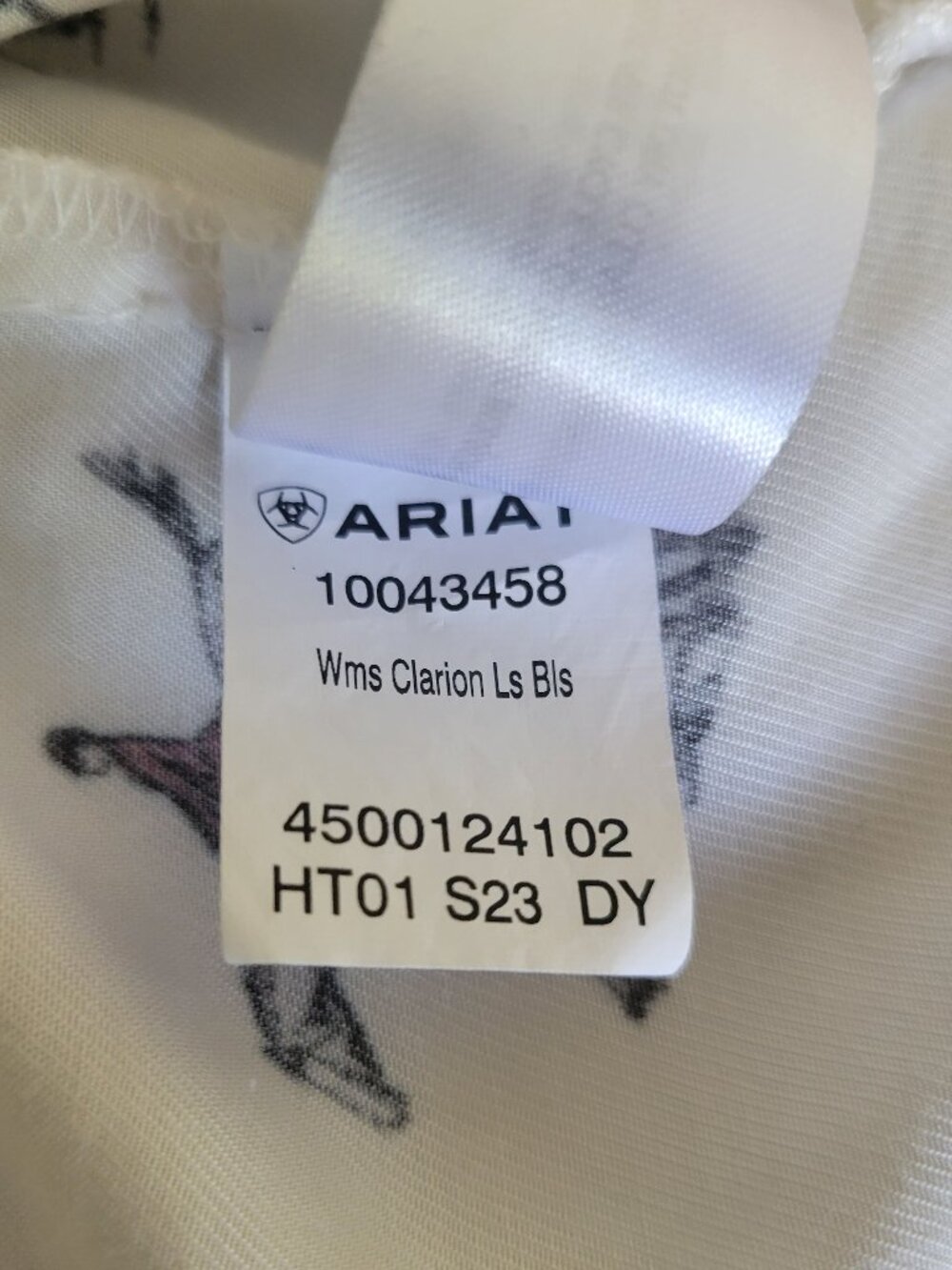 Ariat Clarion Blouse Classic Equestrian Button Down Horse Rider Women’s XL - Picture 9 of 10